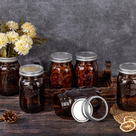 Great for pickling and storage in WELLIFE amber jars.