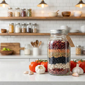 WELLIFE fermenting jar suitable for vegetable and fruit ferments.