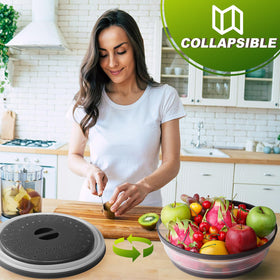WENWELL multiuse mat can serve as trivet and placemat for mess control