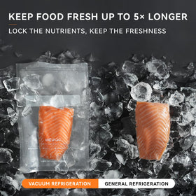 Wevac freezer-friendly bags lock in flavors for months.