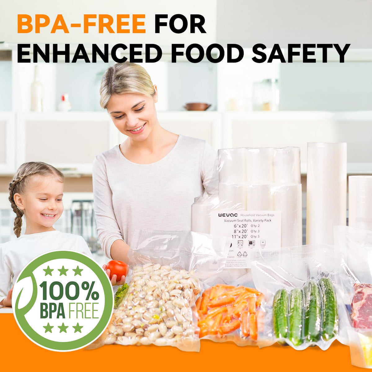 Affordable Wevac Lite quality pack designed for home cooks.