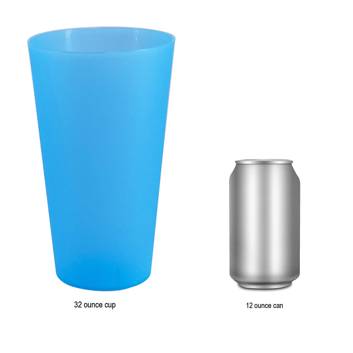 WEXINHAO 32 oz cups save cabinet space with stacking design.