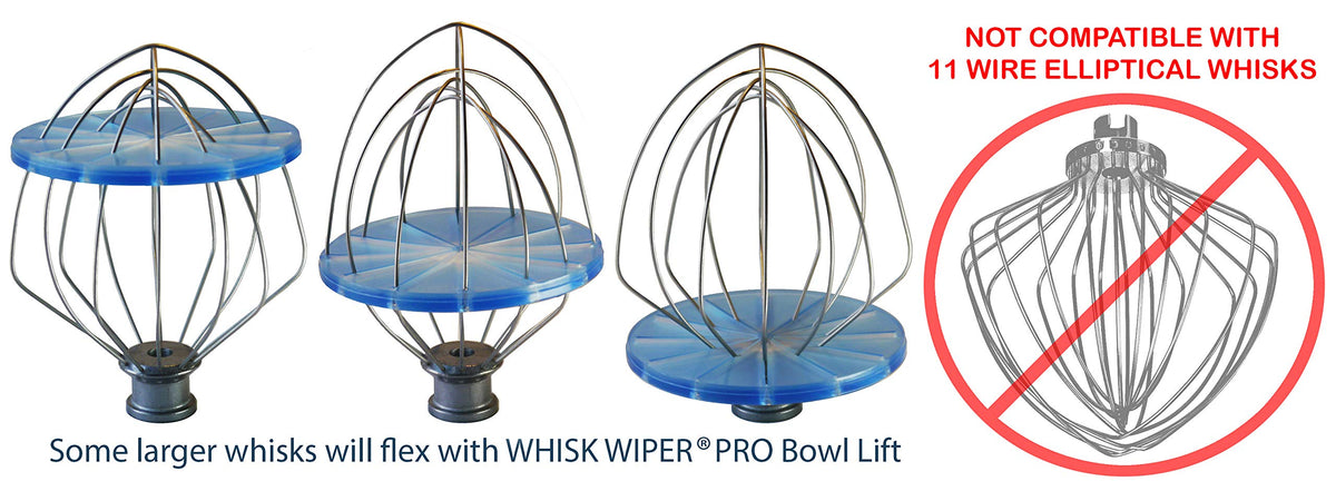 Glass Blue finish complements mixers while keeping surfaces clean.