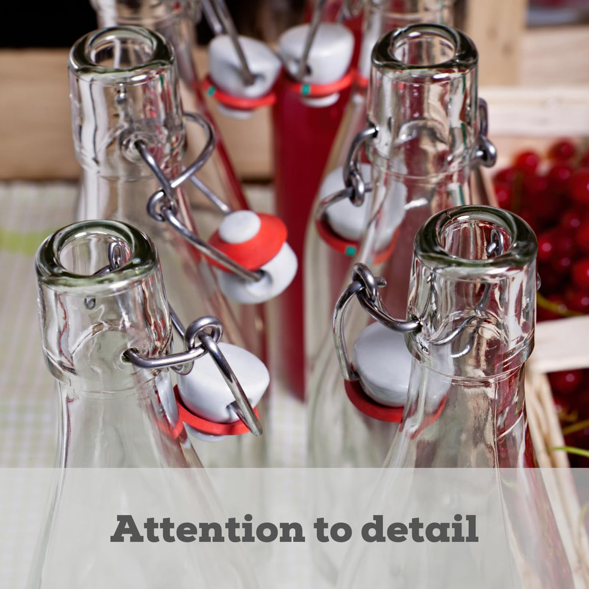 WILLDAN bottle suitable for kombucha, kefir, wine and more.
