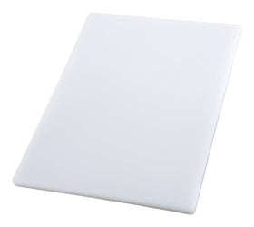 Winco CBH-1520 cutting board top view with large prep surface and stain resistance.