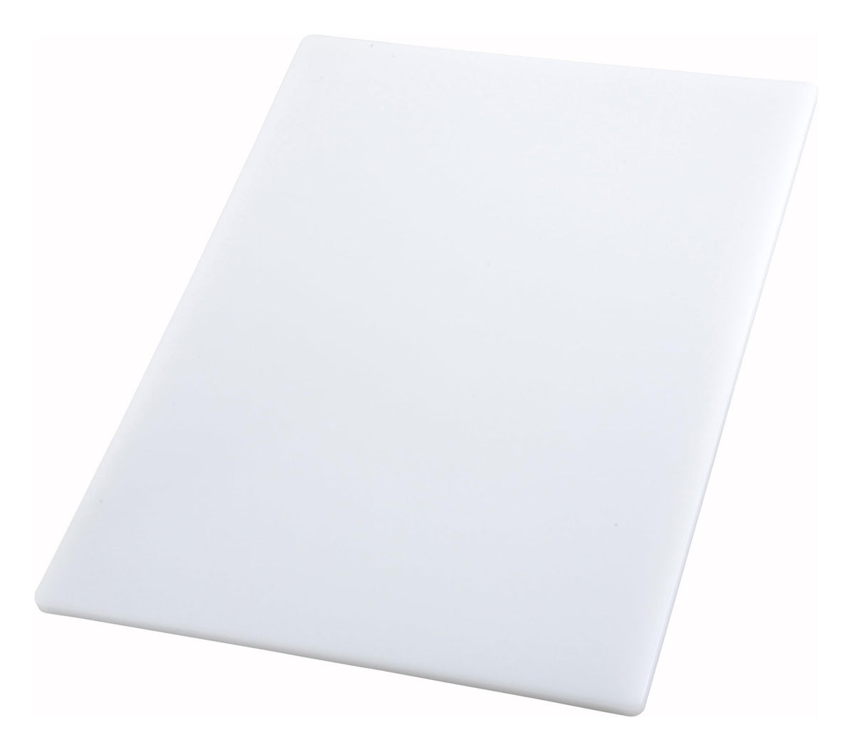 Winco CBWT-1830 cutting board front view offering ample prep space.