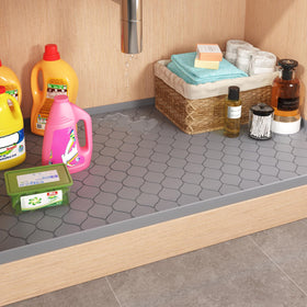 Winisok cabinet protector mat for waterproof durability in kitchen spaces.