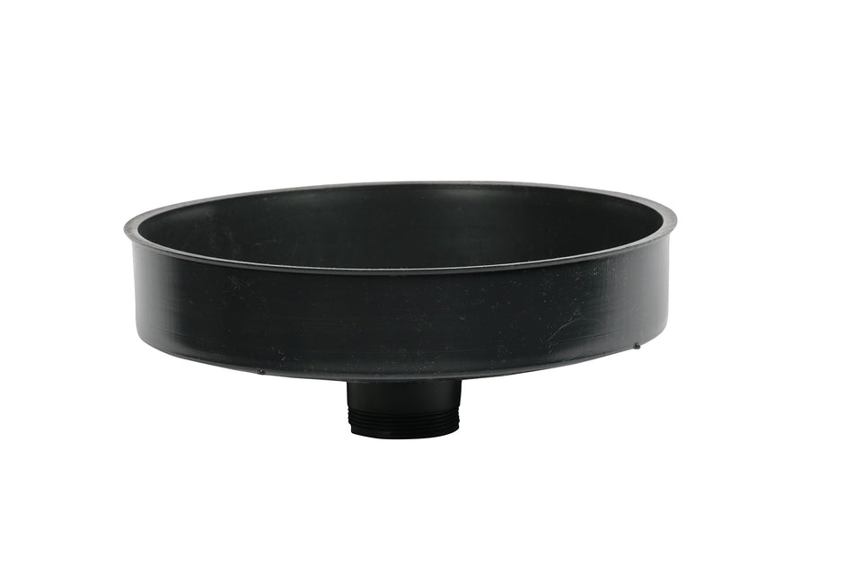 WirthCo 32900 drum funnel screen closeup highlighting visible-particle filtration