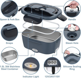 WisaKey lunch box leakproof seal, prevents spills during travel.