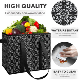 WiseLife tote with shoulder strap and short handles for heavy loads