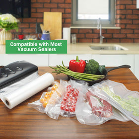 WishDirect BPA-free vacuum bags protect food quality safely