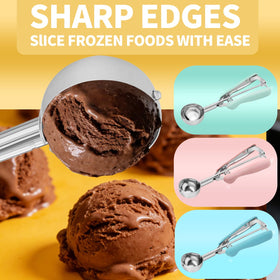 Wisvenio ergonomic trigger design reduces wrist strain during scooping.