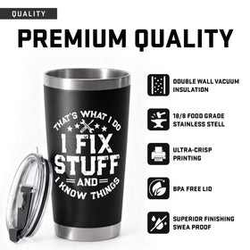 WITTSPOT 20oz tumbler in gift-ready packaging for easy gifting.