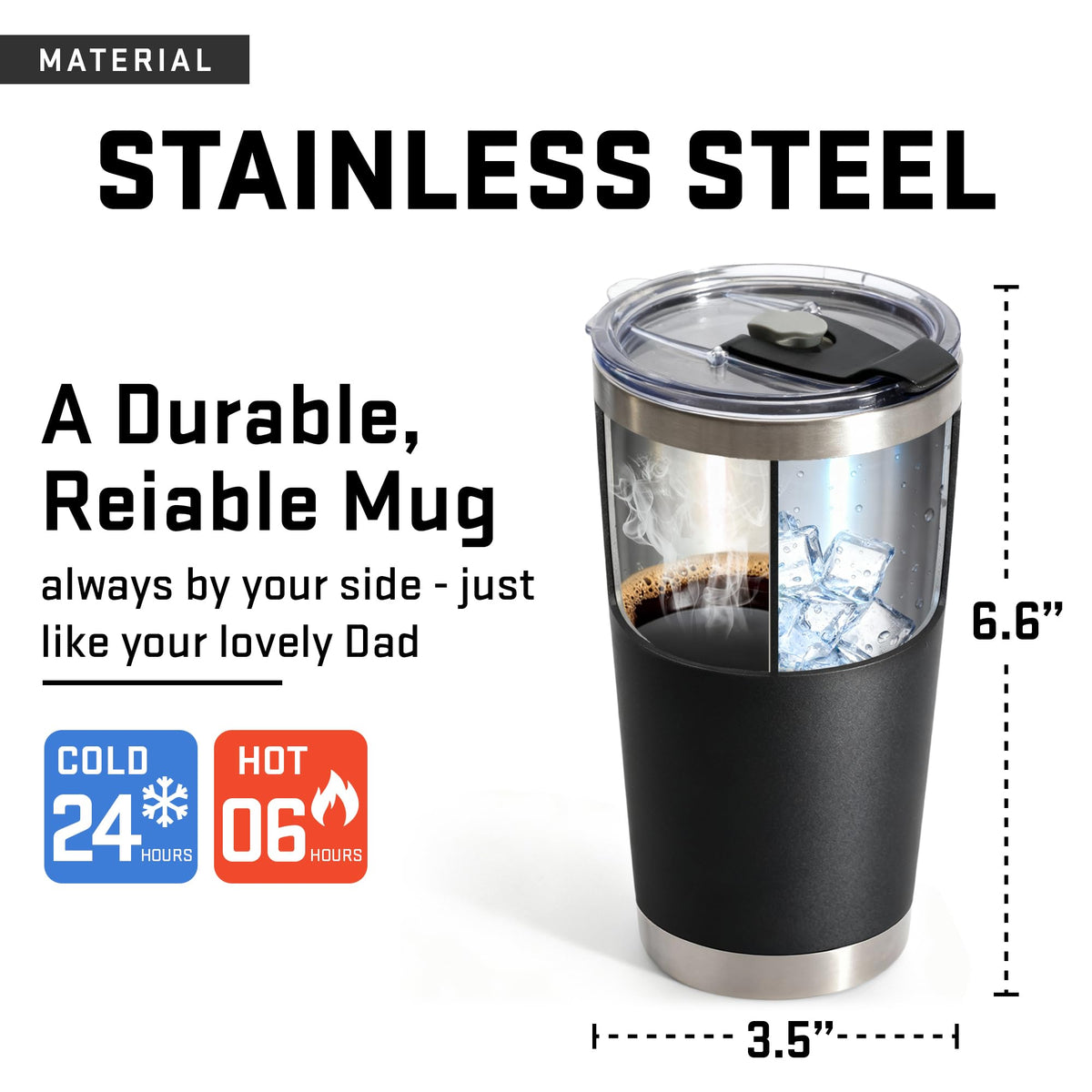 WITTSPOT 20oz tumbler with leak-proof lid for mess-free travel.