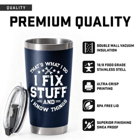 WITTSPOT 20oz tumbler stainless-steel body, rust-resistant.