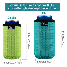 WK IEASON can sleeve with non-slip texture prevents slips during use.