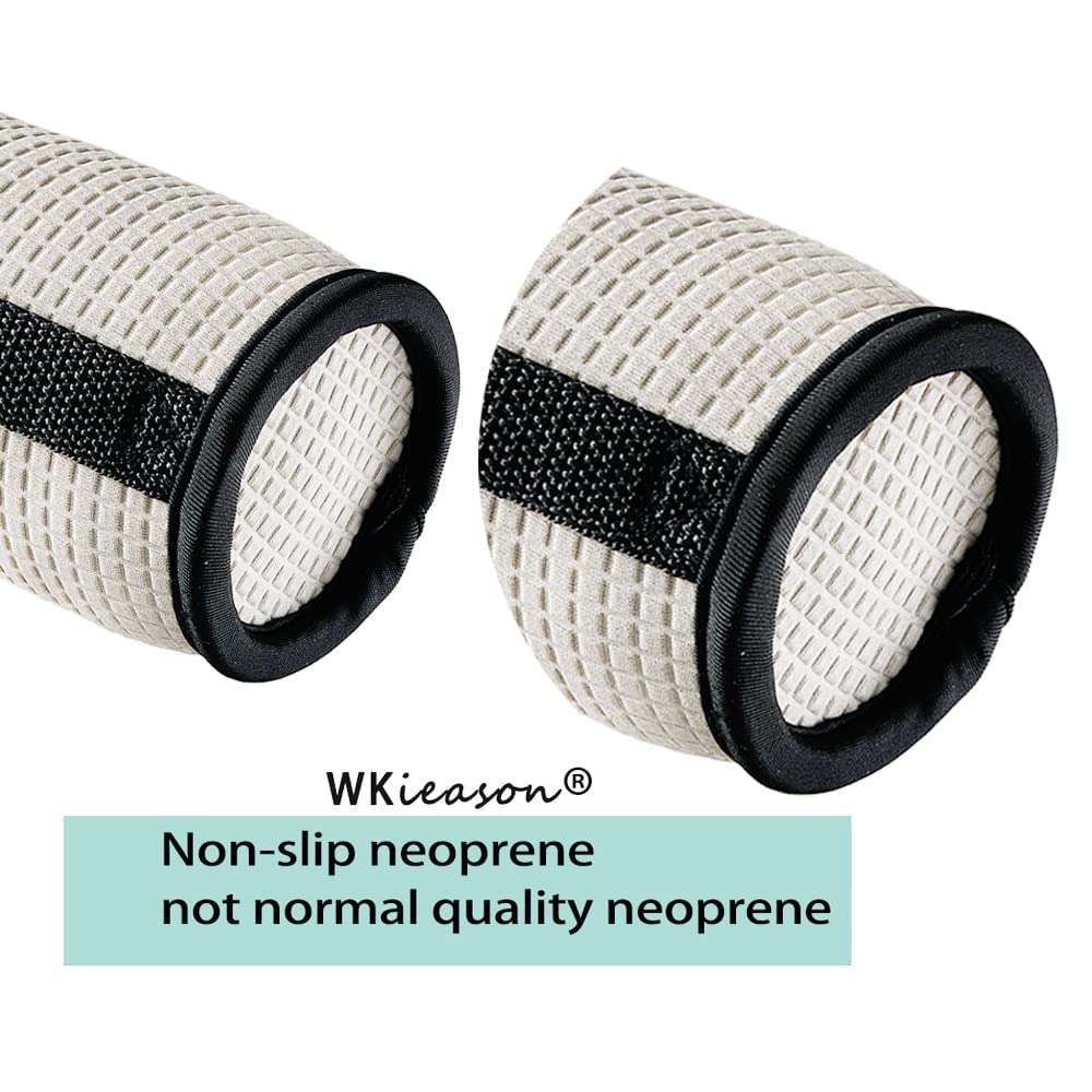 WK IEASON neoprene sleeve with non-slip texture for secure hold