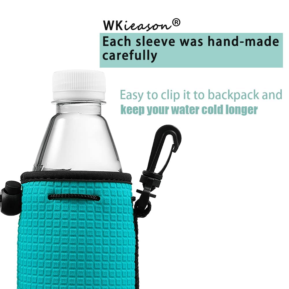 WK IEASON sleeve featuring drawstring and clip for portability
