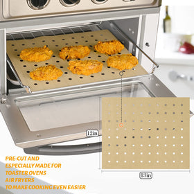WMKGG black grilling mat reusable protects baskets and simplifies cleanup