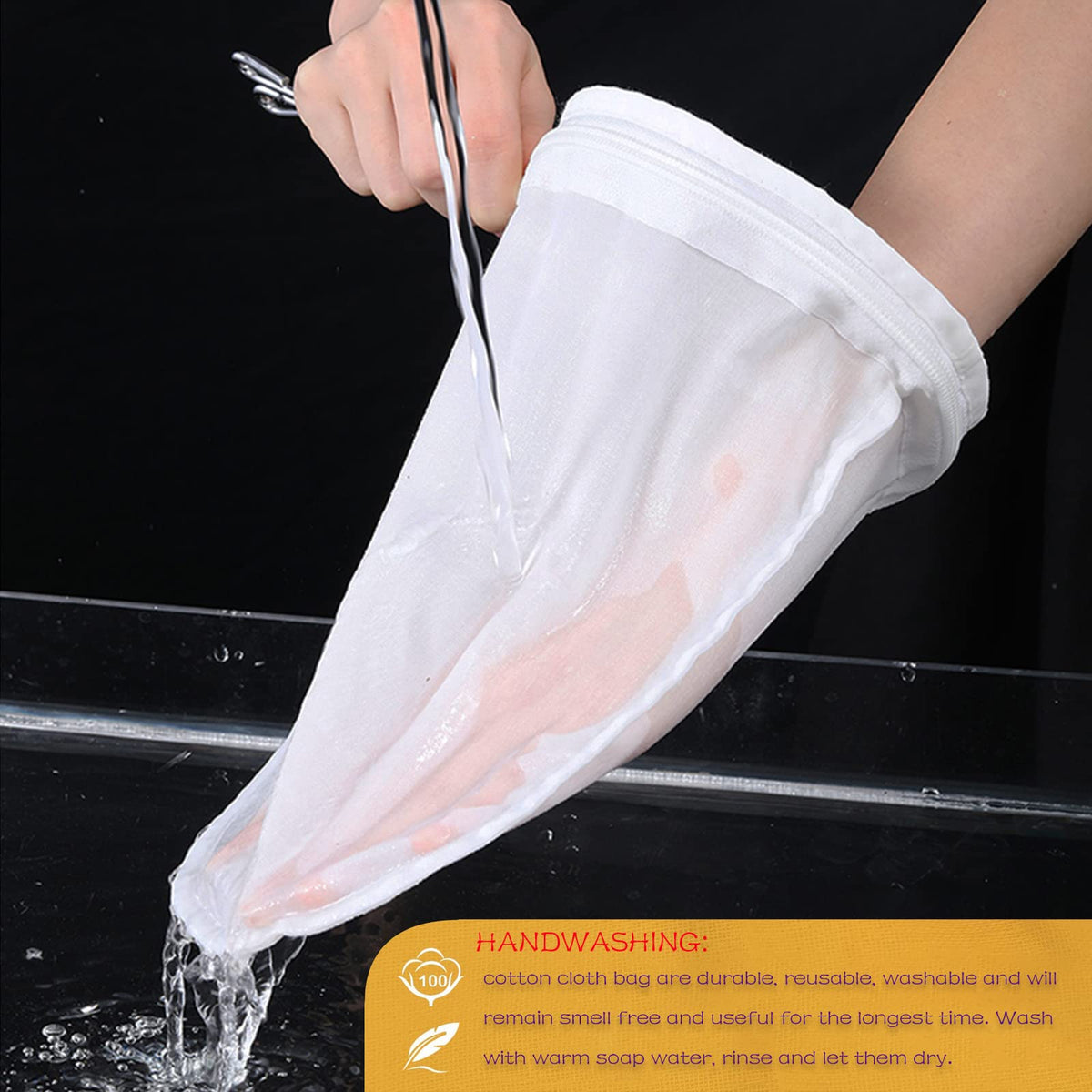 WMKGG ideal for filtering milk, coffee, soy milk, and juices.