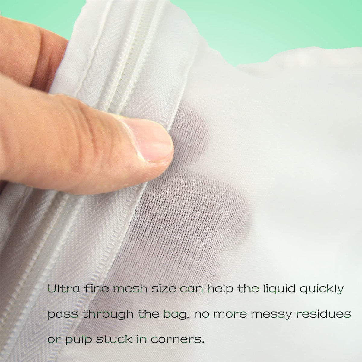WMKGG ultra-fine bag with handle and hanging hole for easy storage.
