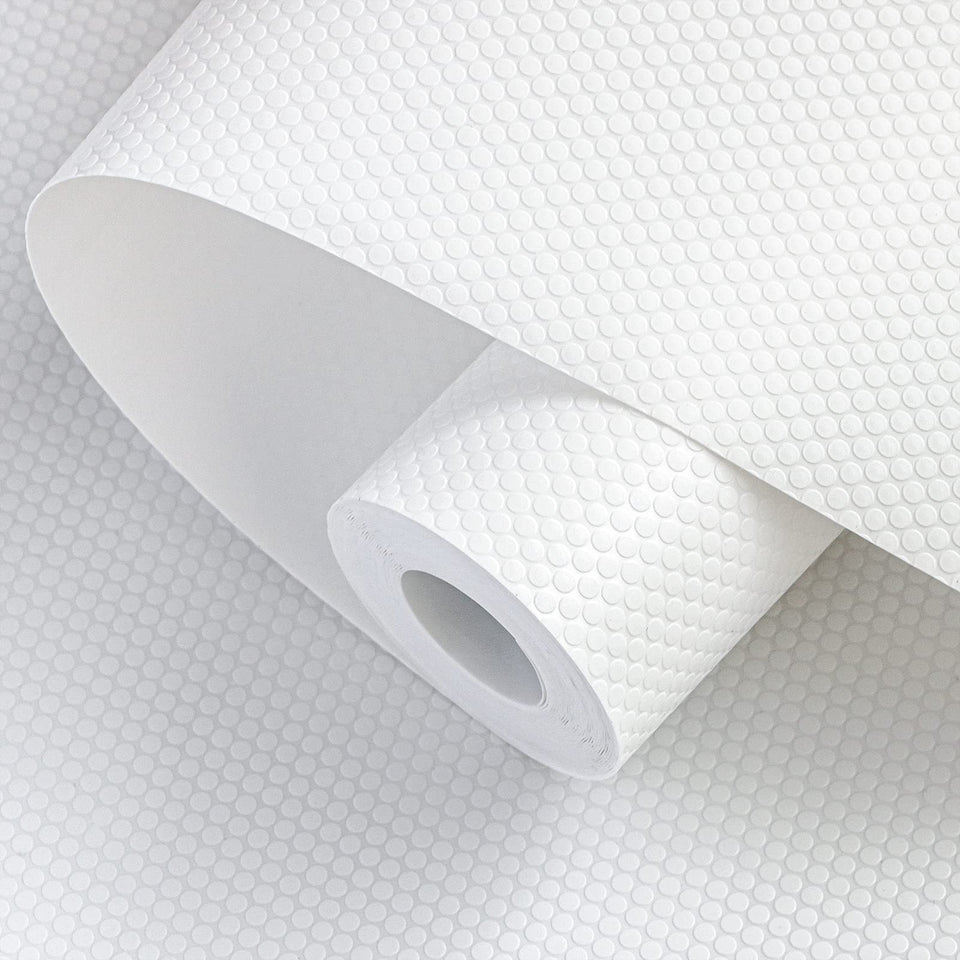 wohomuke shelf liner in cabinet protects shelves from stains and scratches