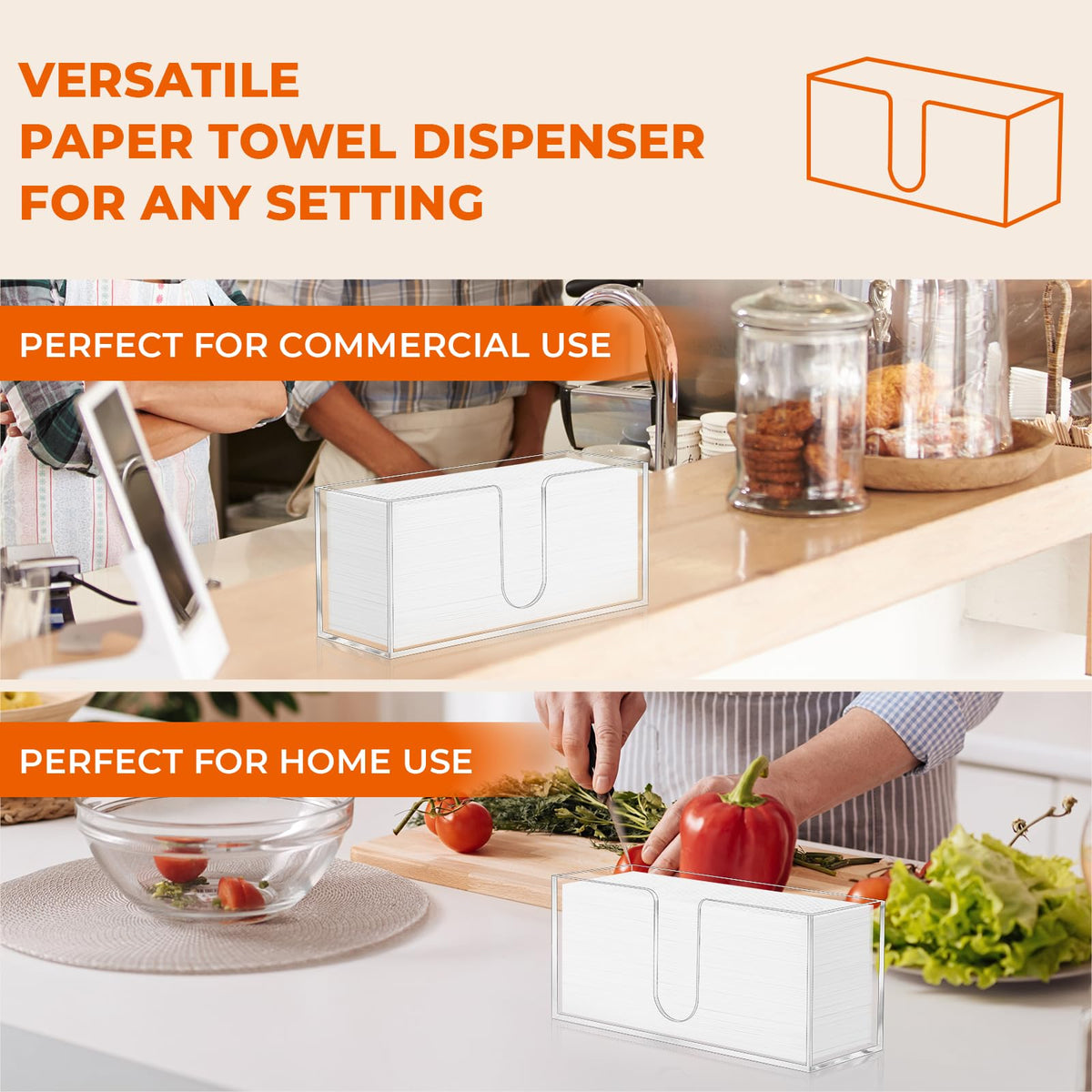 Holds C-fold, Z-fold, tri-fold, and multi-fold towels in WOHUGEKOKO
