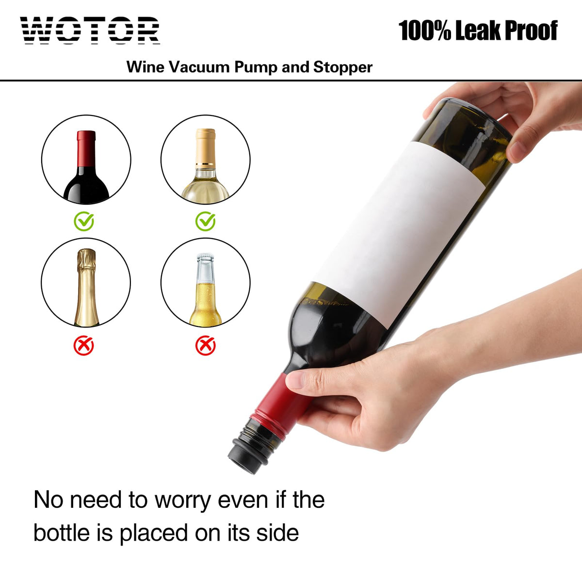 WOTOR premium materials emphasize durability and safe reuse.