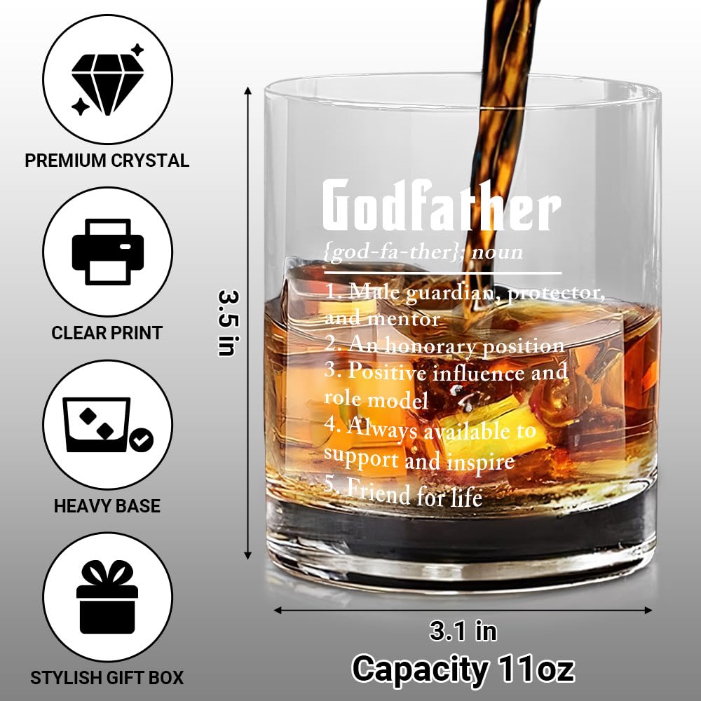 Wrappiness definition print for Godfather adds sentimental touch.