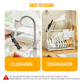 WSSJHYY easy-clean blade design simplifies maintenance after blending.
