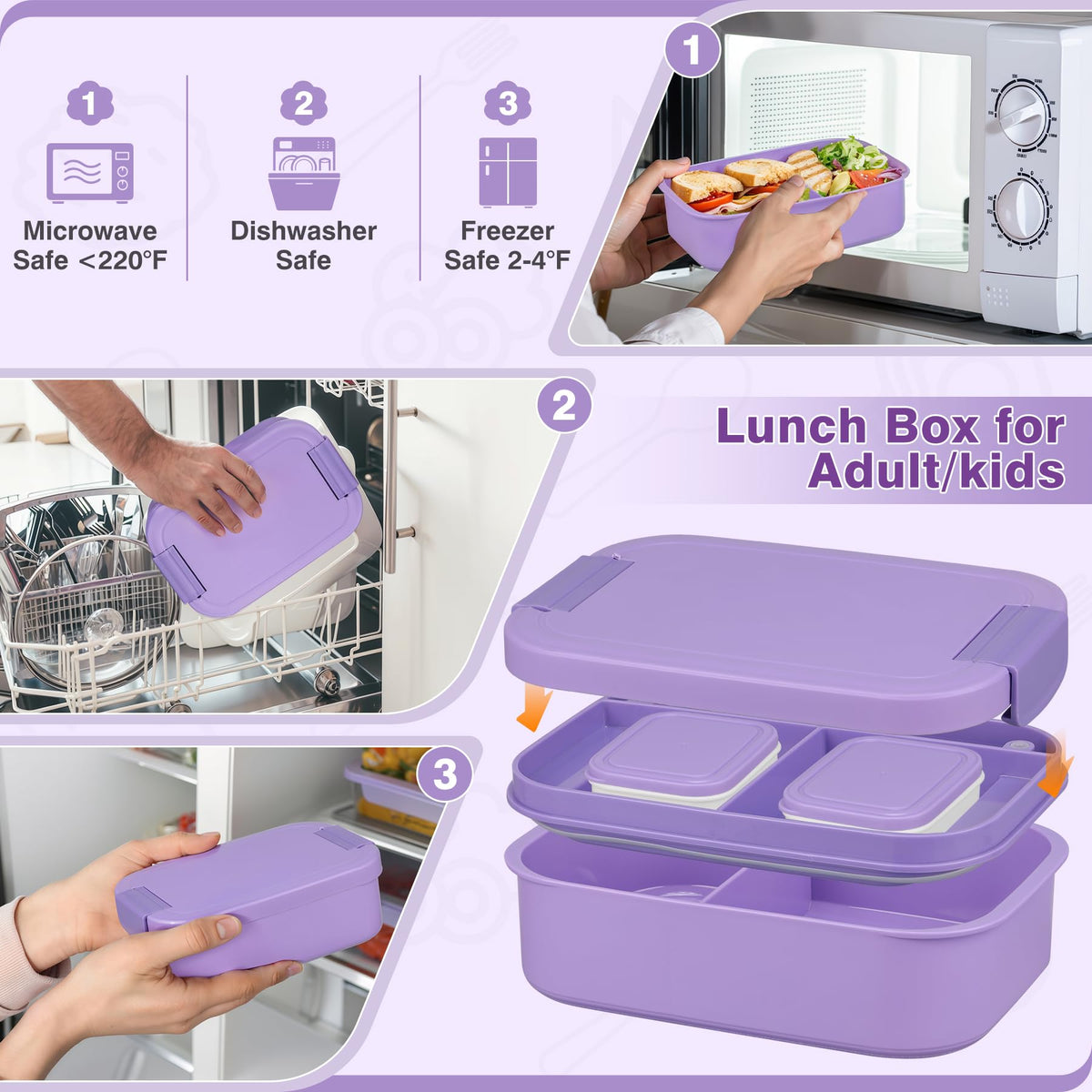 WyfKyd odor-sealed dividers prevent odor transfer in compartments.