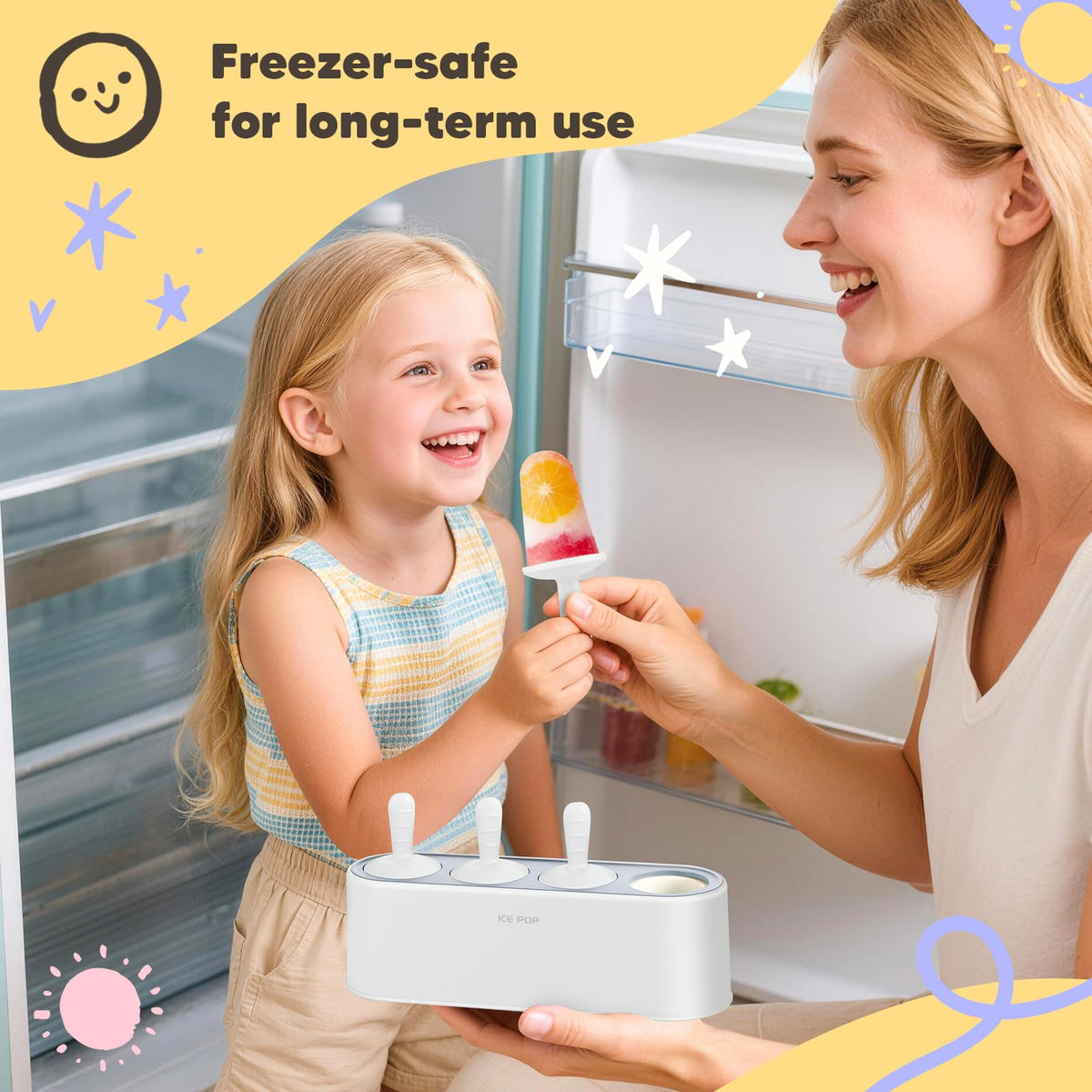 WYOK food-grade silicone material ensures safe contact and durable reuse