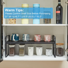 X-cosrack countertop organizer keeps essentials within reach