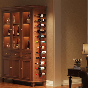 X-cosrack detachable wine rack with four brackets for flexible storage.