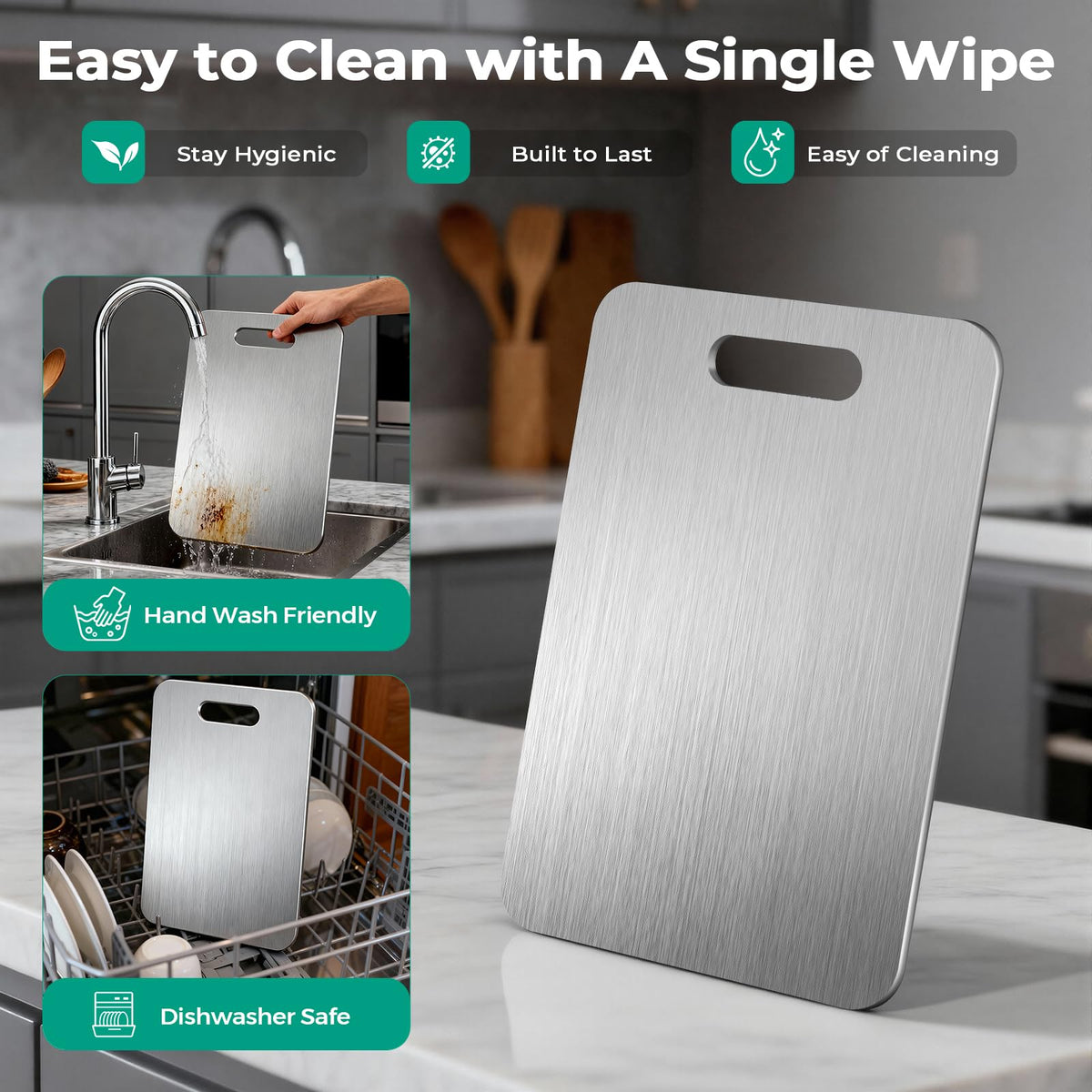 Xanthic Katuchef board with anti-slip stability and convenient handle