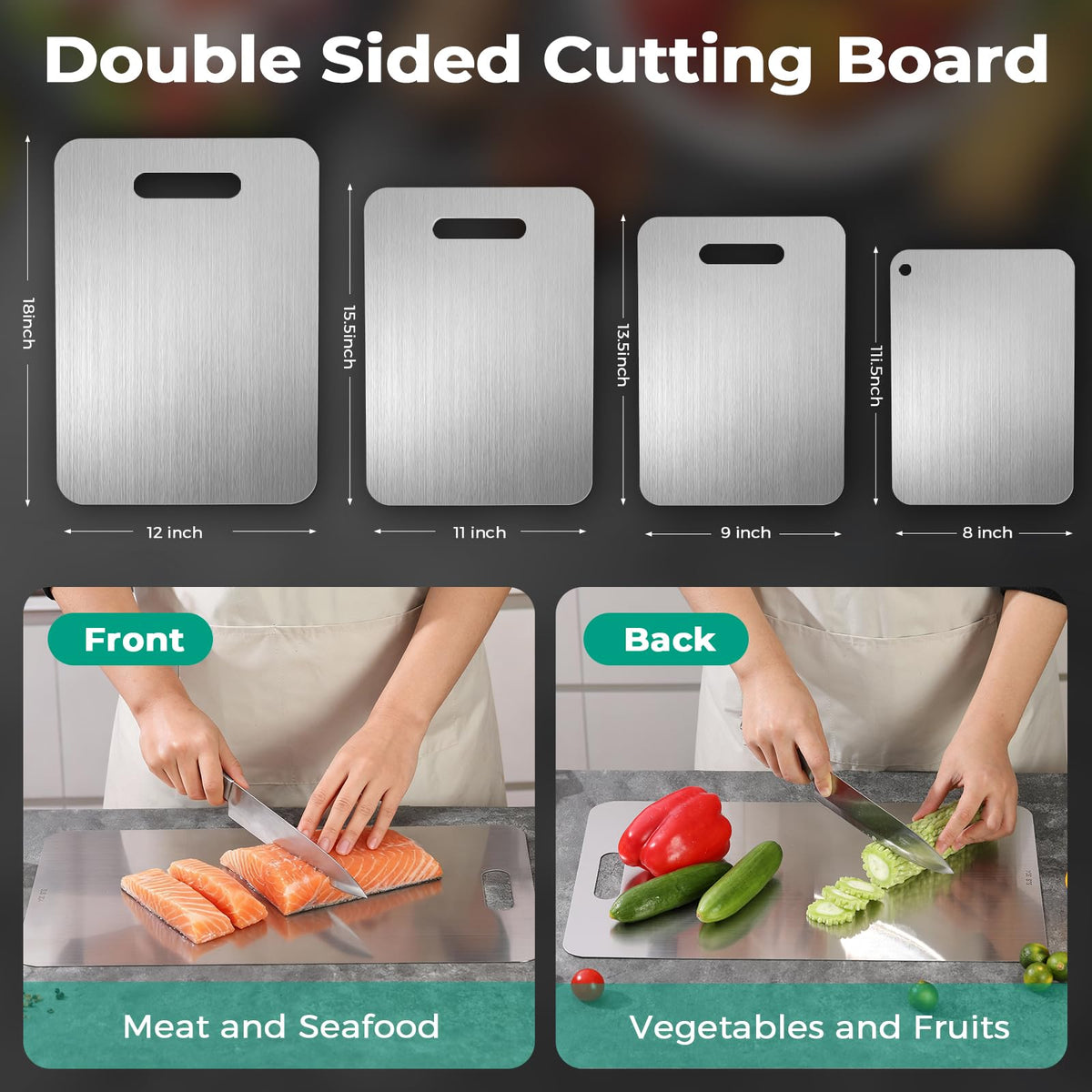 Xanthic Katuchef board is easy to rinse under tap water