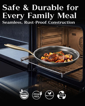 XBM induction-ready design works with modern cooktops