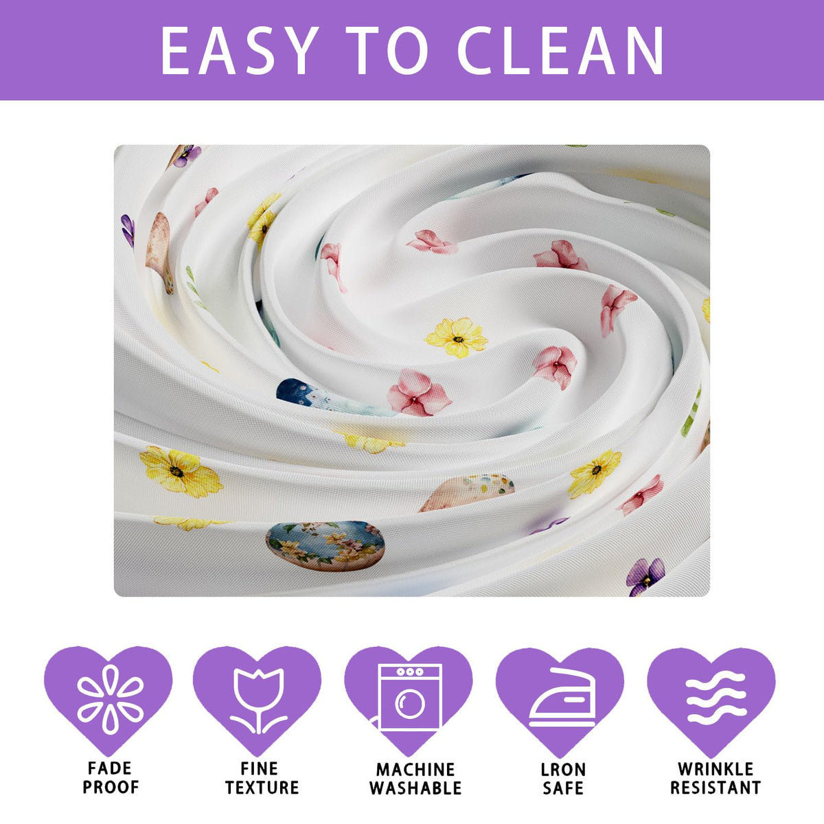 XCHI 60x84 inch tablecloth provides full coverage for standard dining tables.