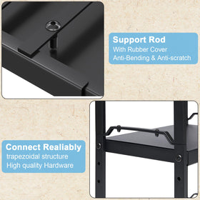 X-cosrack modern kitchen shelf stand suits small spaces and daily use.