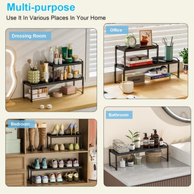 X-cosrack rust-resistant powder-coated finish resists daily kitchen wear.
