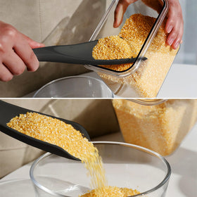 XiaoZu silicone spatula spoon great for baking, stirring, and serving
