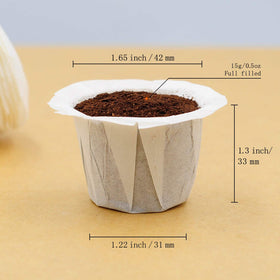 XMCOSOCS filter paper removes oils and foam for smoother coffee