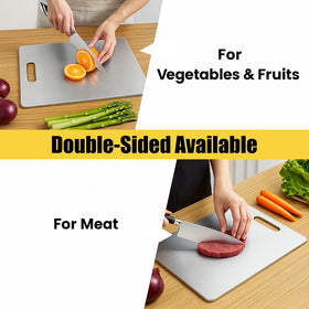 XTBSE titanium cutting board medium: versatile daily prep surface for fruits, veggies, and meals.