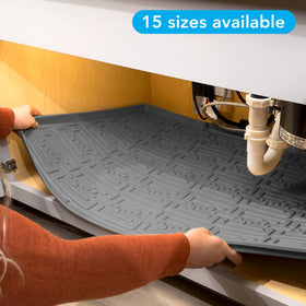 Xtreme Mats raised side walls prevent liquids from reaching stored items.