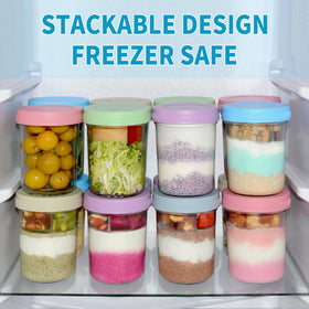 Xyptorix airtight leak-proof dual seals: secure transport for oats on the go