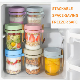 Xyptorix portable jars are perfect for on-the-go meals and snacks.