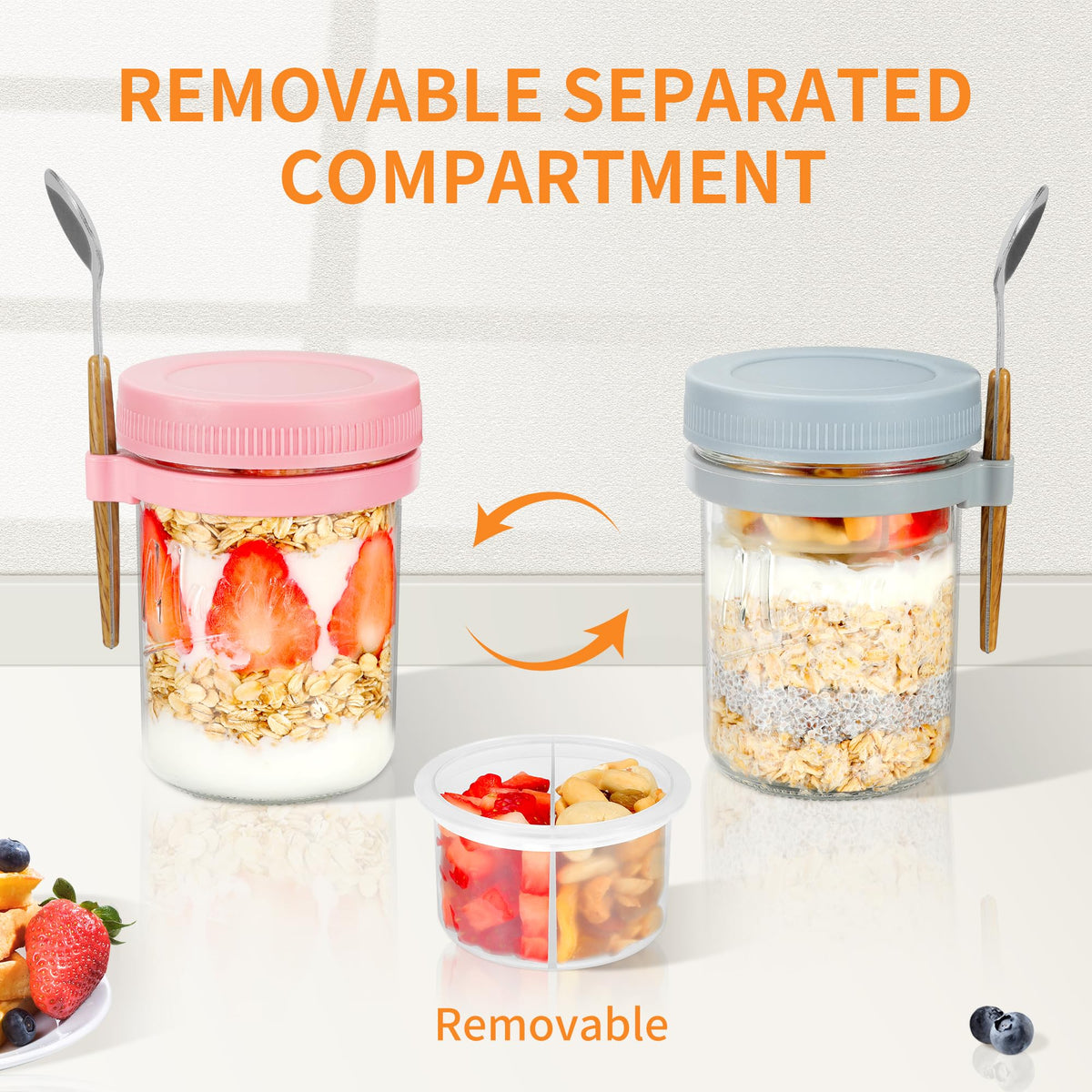 Xyptorix jars show separate compartments to keep dry and wet ingredients fresh