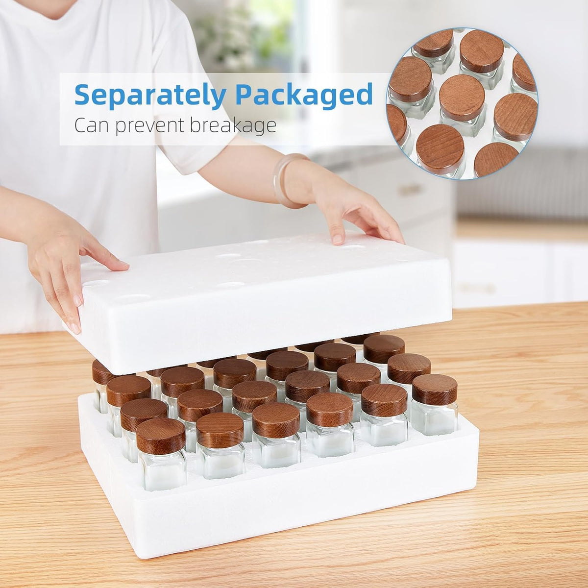 Grinder lids support versatile seasoning at the table.