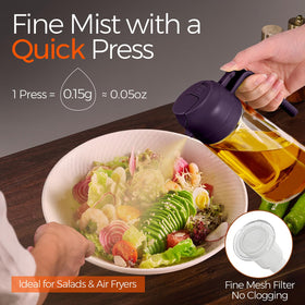 YARRAMATE glass bottle with transparent body highlighting refill-friendly design.