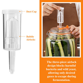 YARWELL optimized airlock venting maintains steady fermentation conditions.